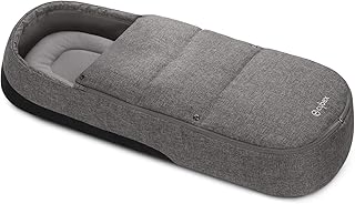 Cybex Gold Cocoon S Capazo Blando, Desde el acimiento hasta los 6 meses (9 kg), Gris (Manhattan Grey)