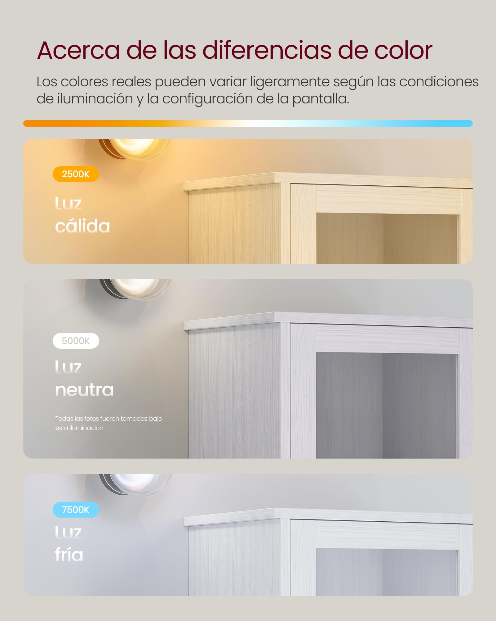 VASAGLE Mueble Baño, Armario Baño, Armario Alto, Compartimento Abierto, Puerta de Cristal, Estrecho, con Patas, Estantes Regulables en Altura, Ahorro de Espacio, Blanco Arce BBK163T44
