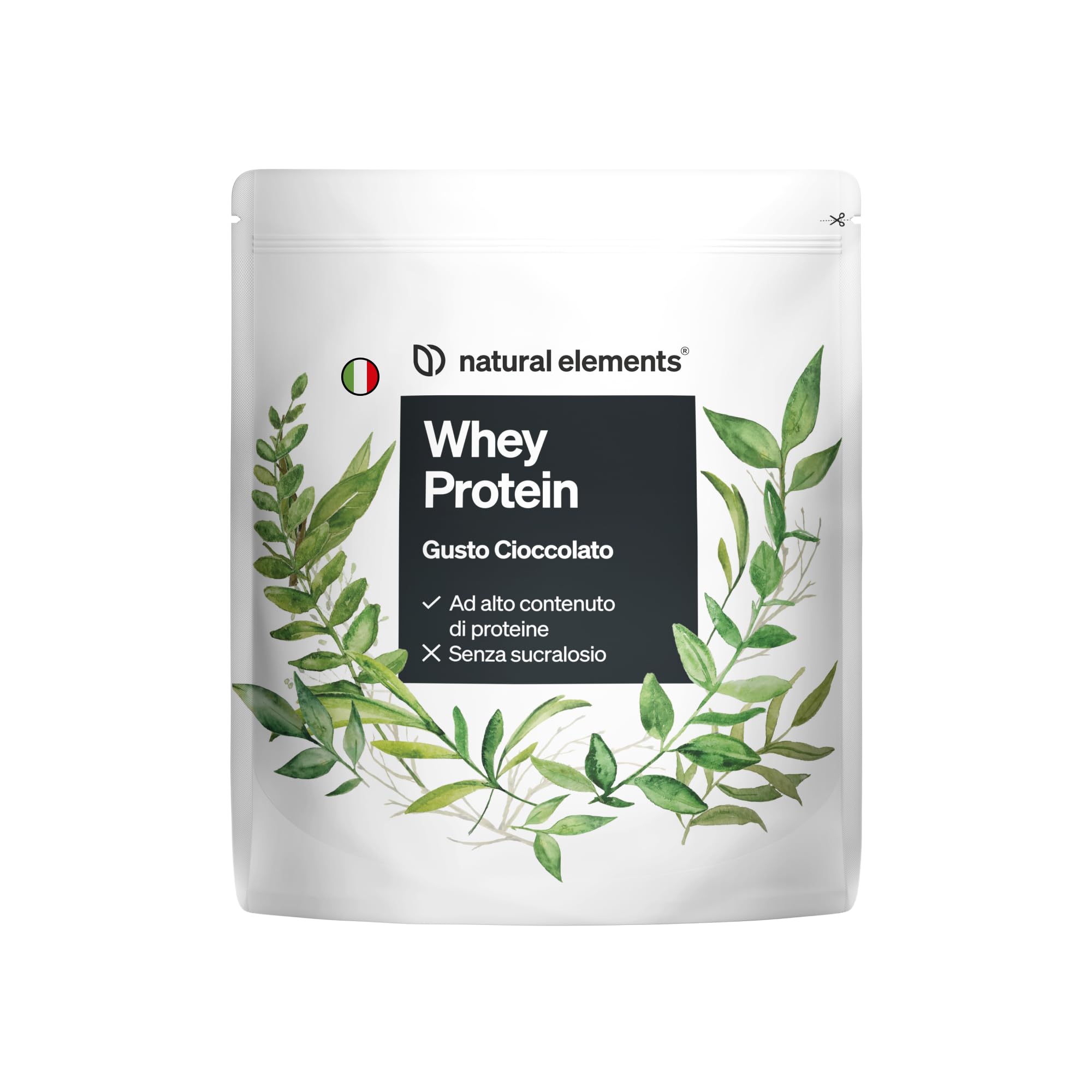 Polvere Whey Protein – cioccolato – 1 kg – 23 g di proteine per porzione – per il tuo sviluppo muscolare, ad alto dosaggio – prodotto e testato in laboratorio in Germania