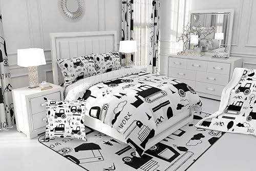 Miniatura 210 de Juego de ropa de cama de panal para niños, juegos de deportes sobre hielo, funda de edredón para niños, adolescentes, decoración de dormitorio