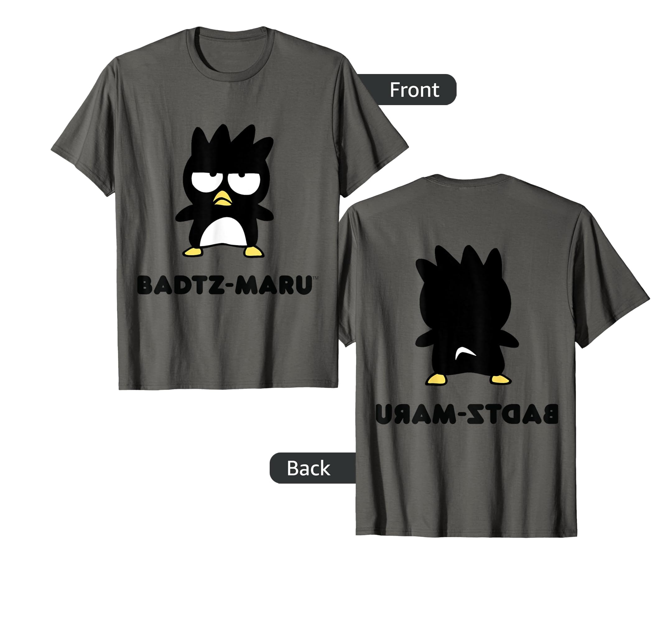 Badtz-Maru Character Front and Back T-Shirt