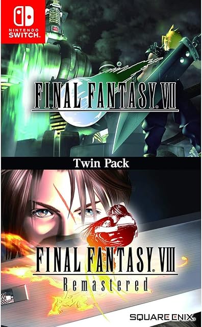 Final Fantasy VII & VIII Remastered Twin Pack - Nintendo Switch