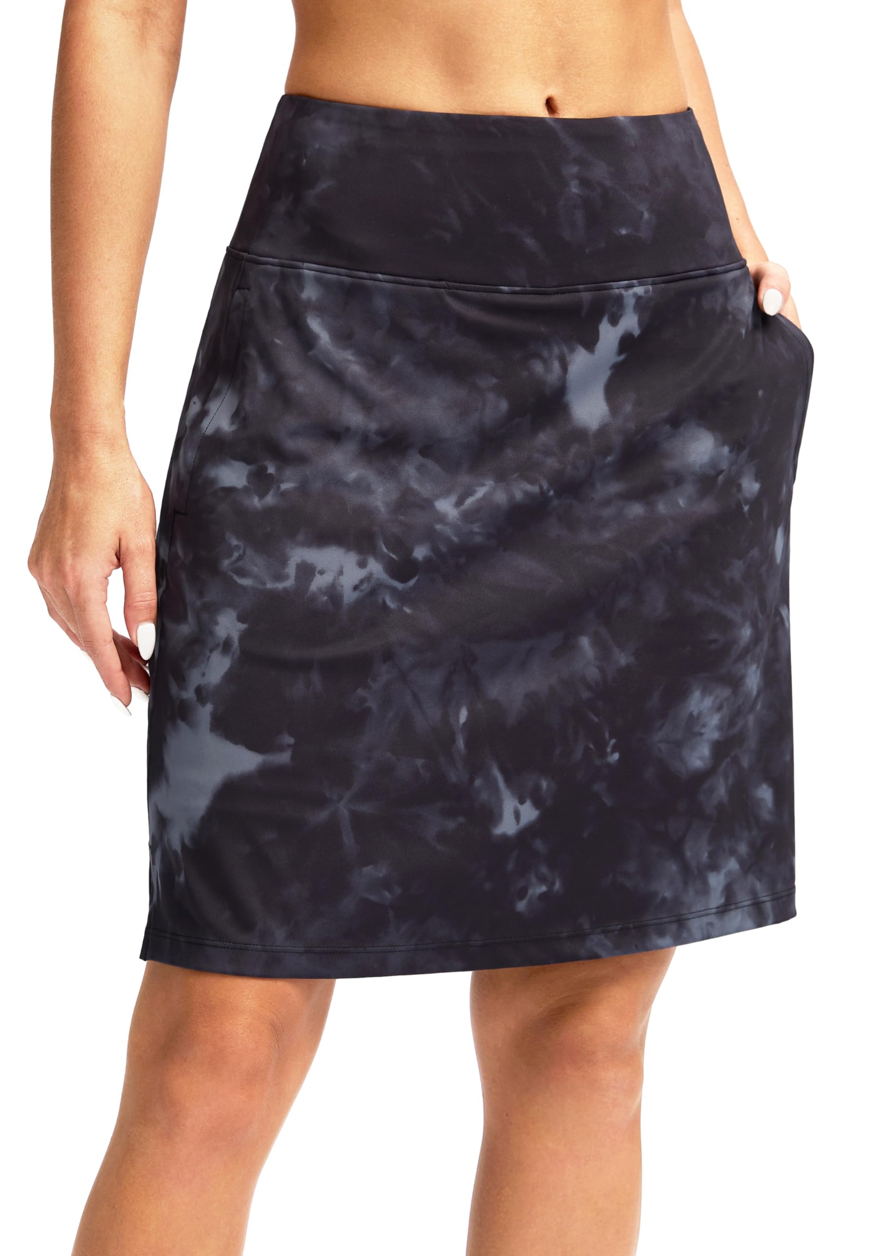 G Gradual 20" Golf Skorts Skirts for Women with Pockets Knee Length Skort Athletic Modest Long Tennis Skirts for Women