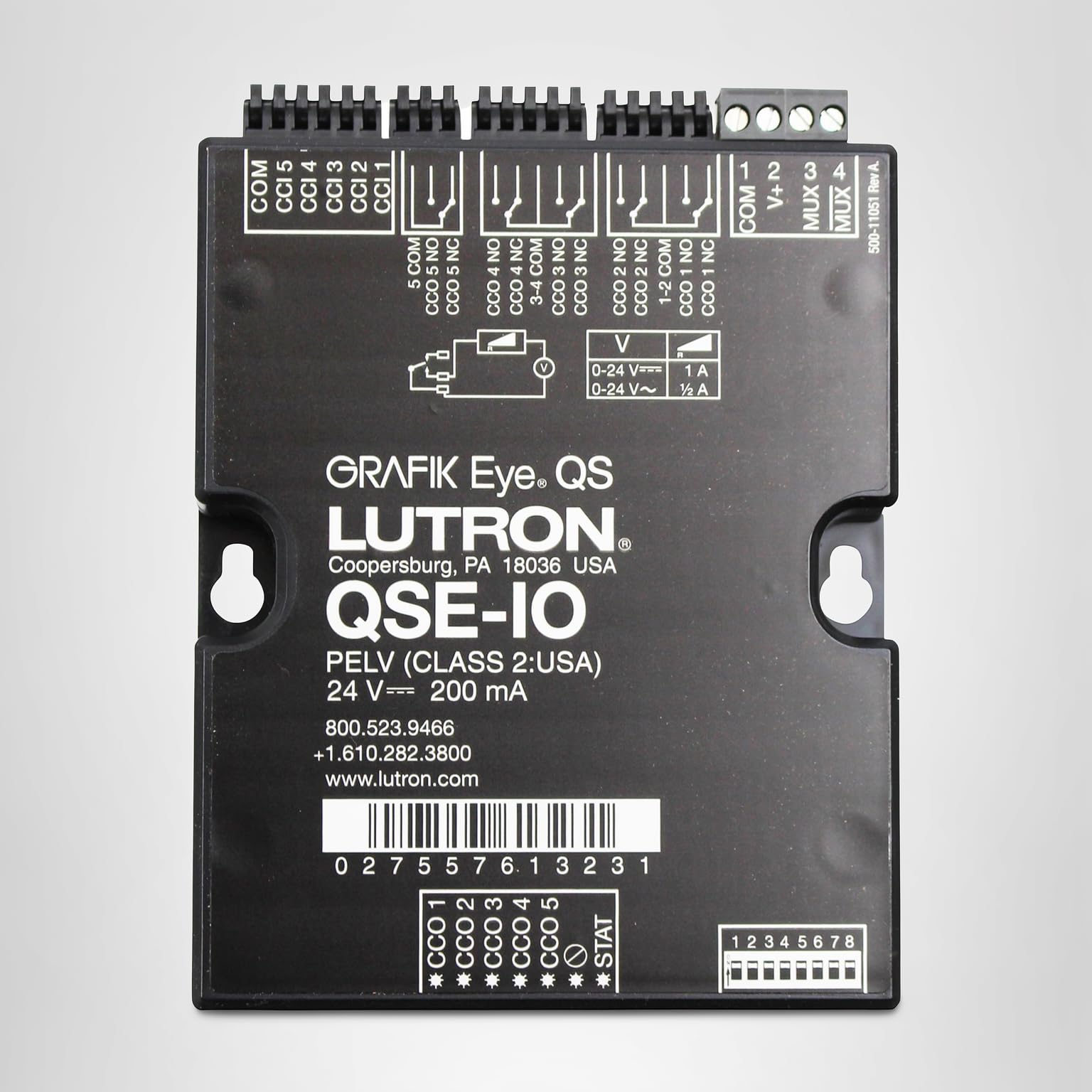 コントロールインターフェース QSE-IO Amazon.com: LUTRON QSE-IO, GRAFIK EYE, LIGHTING CONTROL SYSTEM