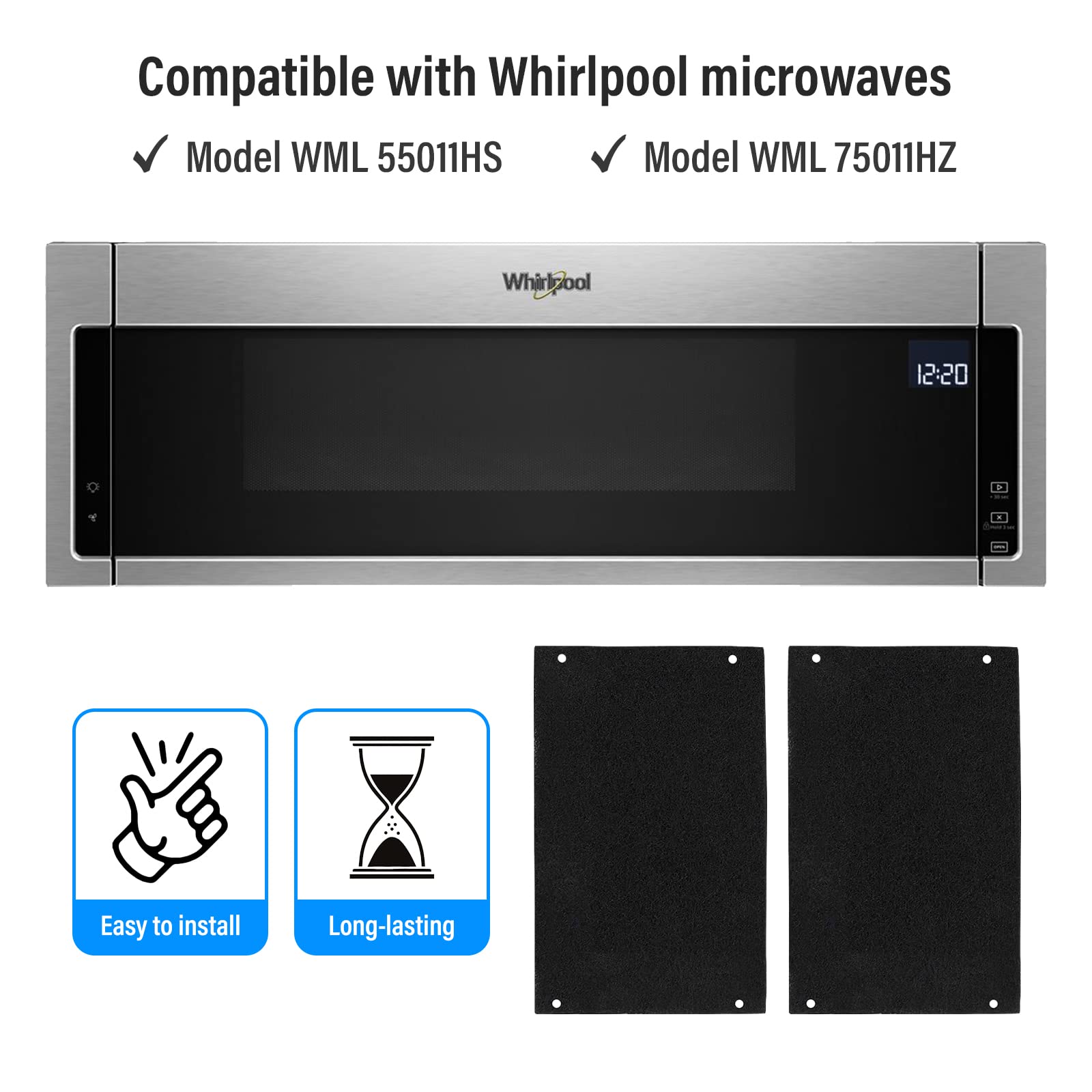 Buy Fresh Headquarters Replacement Air Filters for Microwave Oven 2