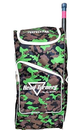 HeadTurners Duffle Cricket Kit Bag Individual Style- Kit Bag only-Camo Design Green
