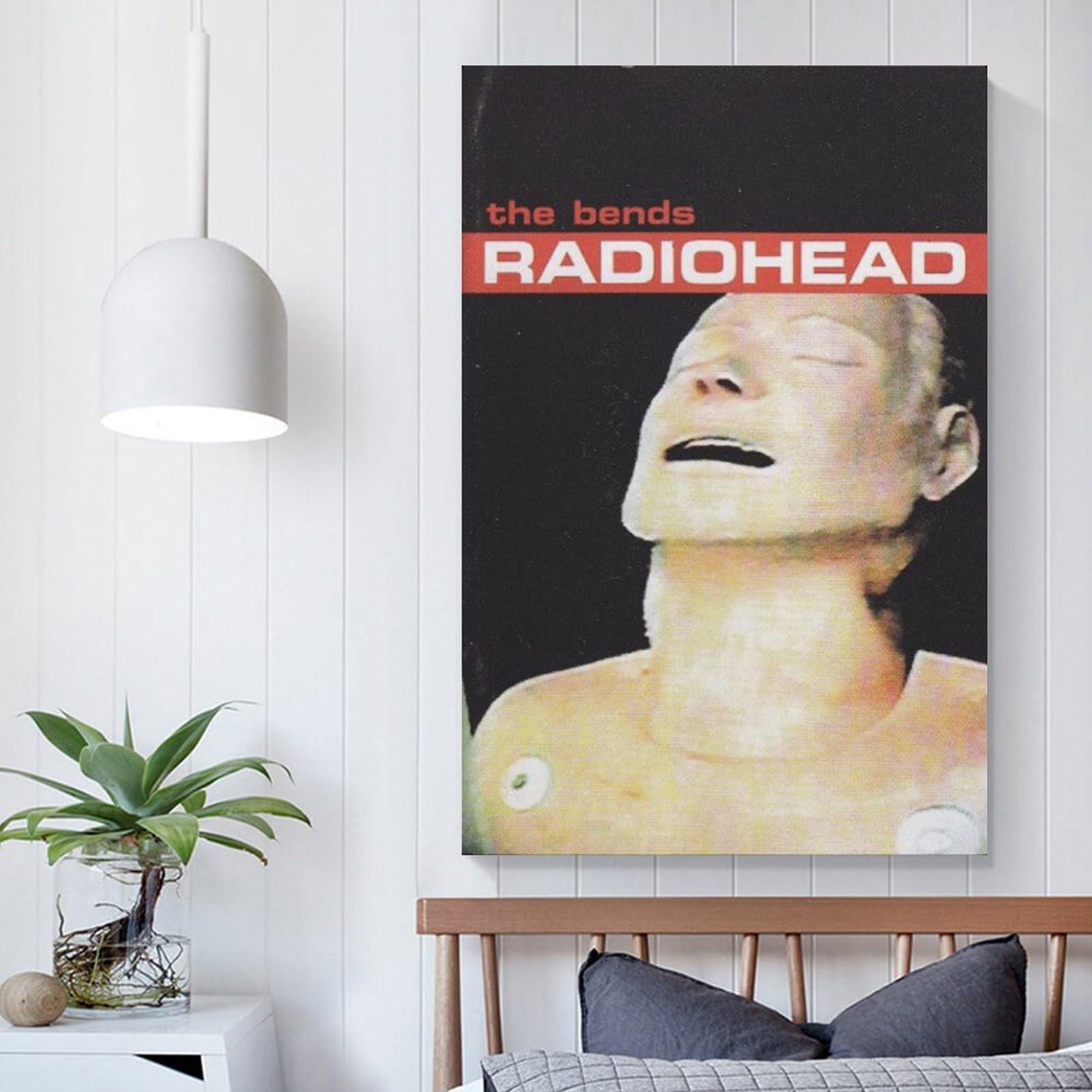 PLLILYBR Radiohead Decor Living Room Canvas Wall Art