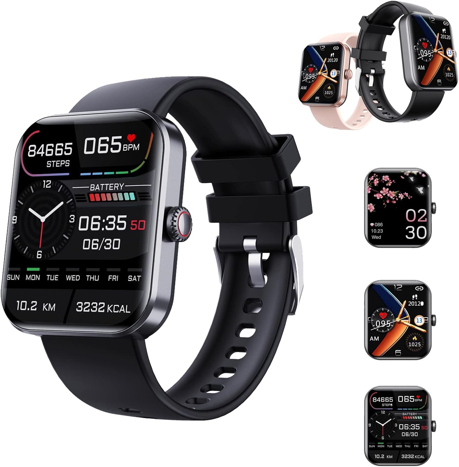 Jeeeun All Day Monitoring Of Heart Rate And Blood Pressure Bluetooth