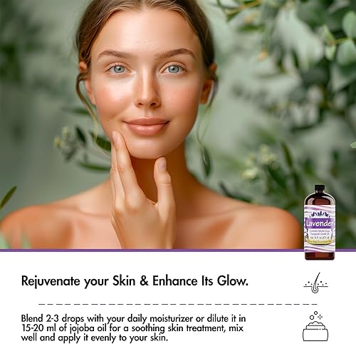 Miniatura 55 de Pure Gold Essential Oils - Aceite esencial de sándalo - 0.33 onzas líquidas -Aceite de sándalo