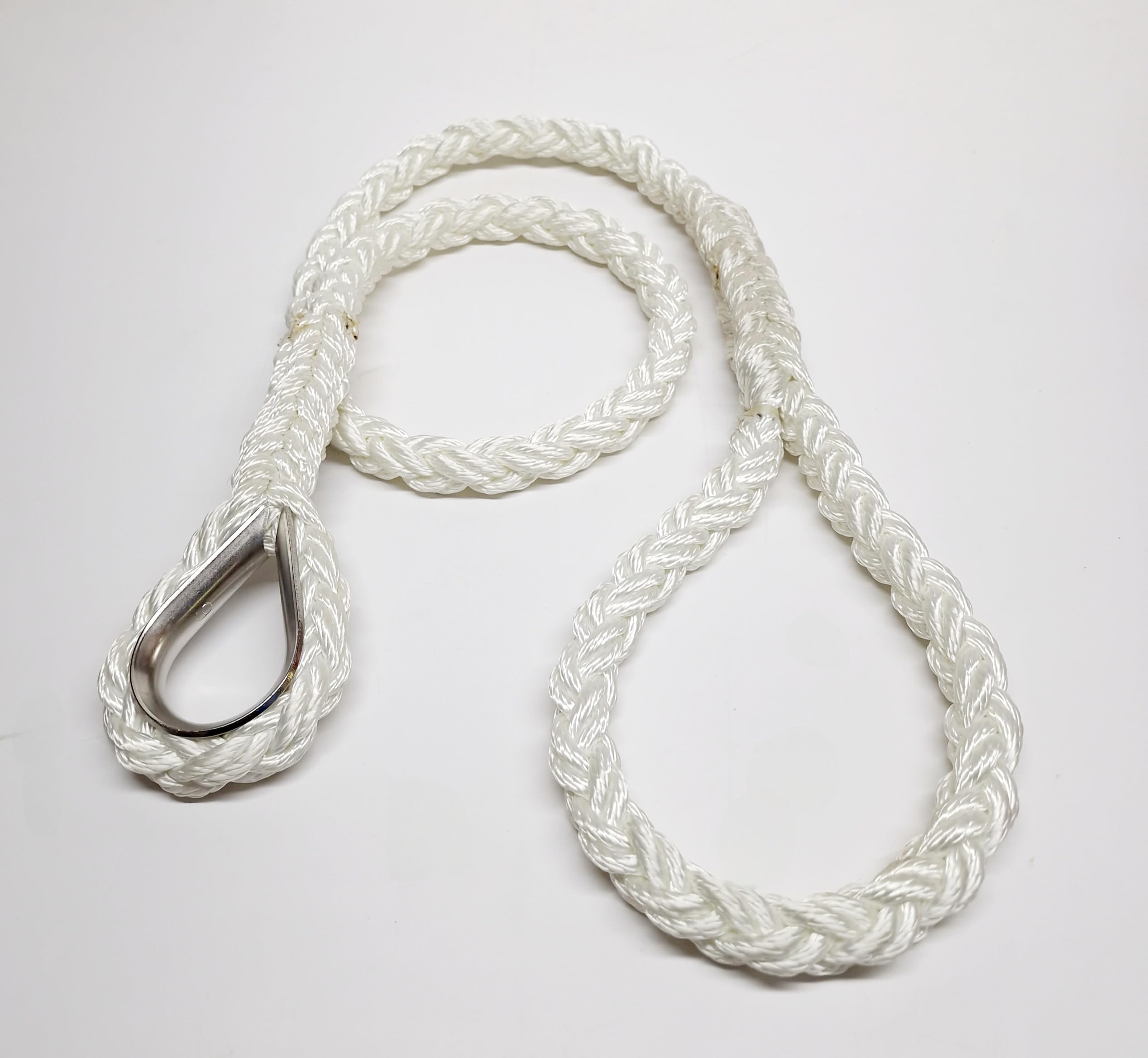Nylon 8 Strand Rope Mooring Strope 12mm - 16mm (14mm 4mt)
