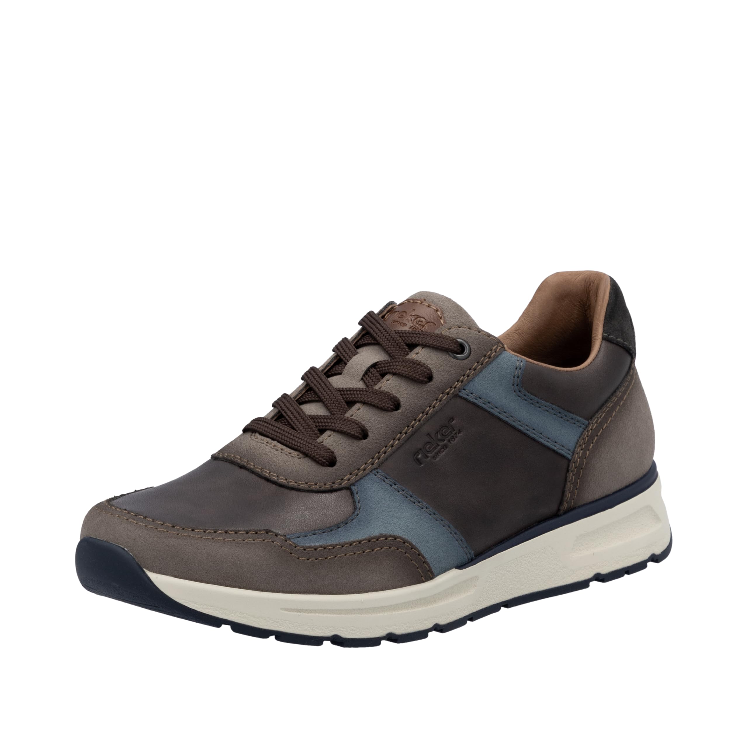 Rieker Men's B0704 Low Trainers, Brown, 7.5 UK