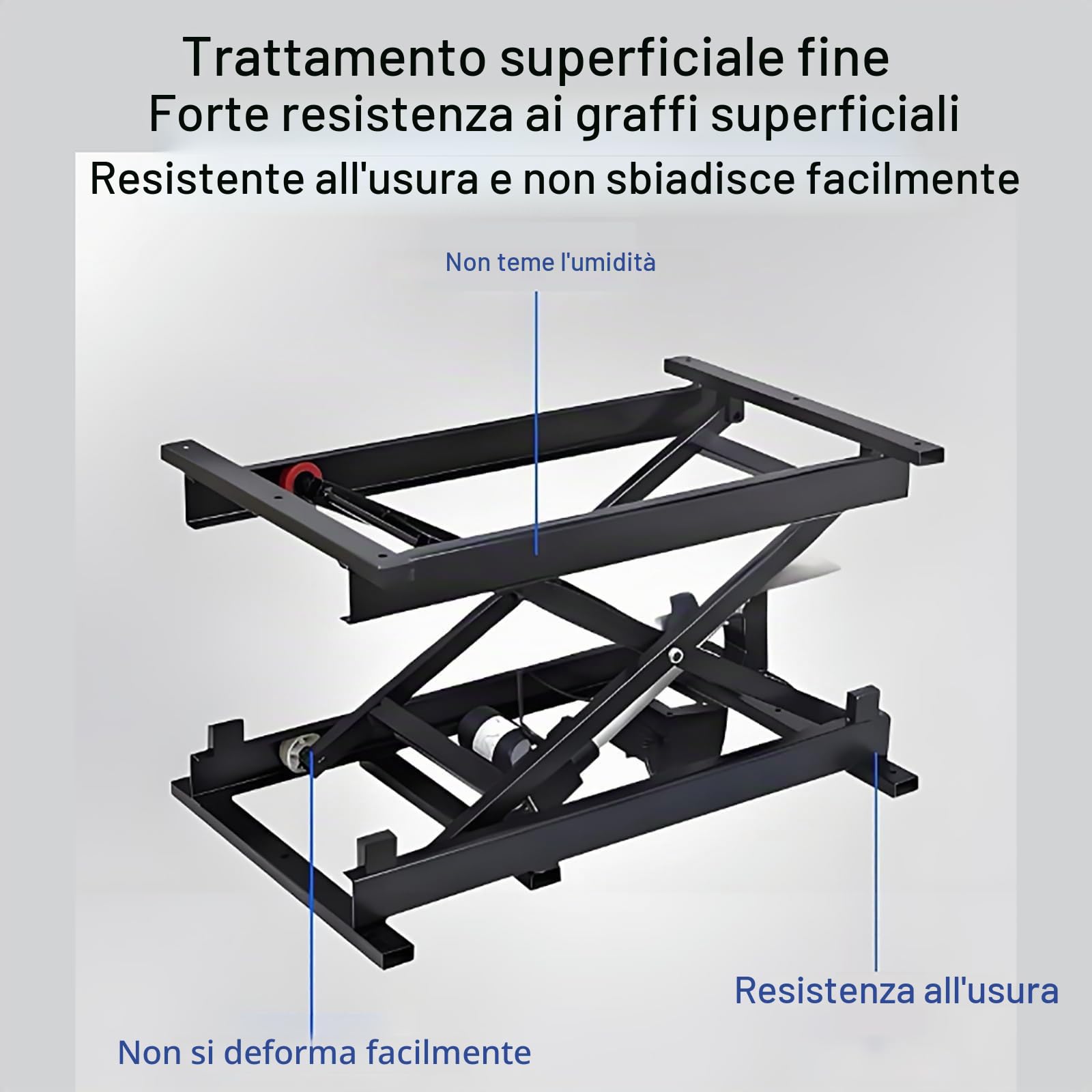 Tavolo Elevatore Elettrico Regolabile (controllo Cablato), Carico: 500 Kg, Altezza: 680 Mm, Graffi Sostanziali + Anti-deformazione, Spazio Di Archiviazione Pieghevole,A