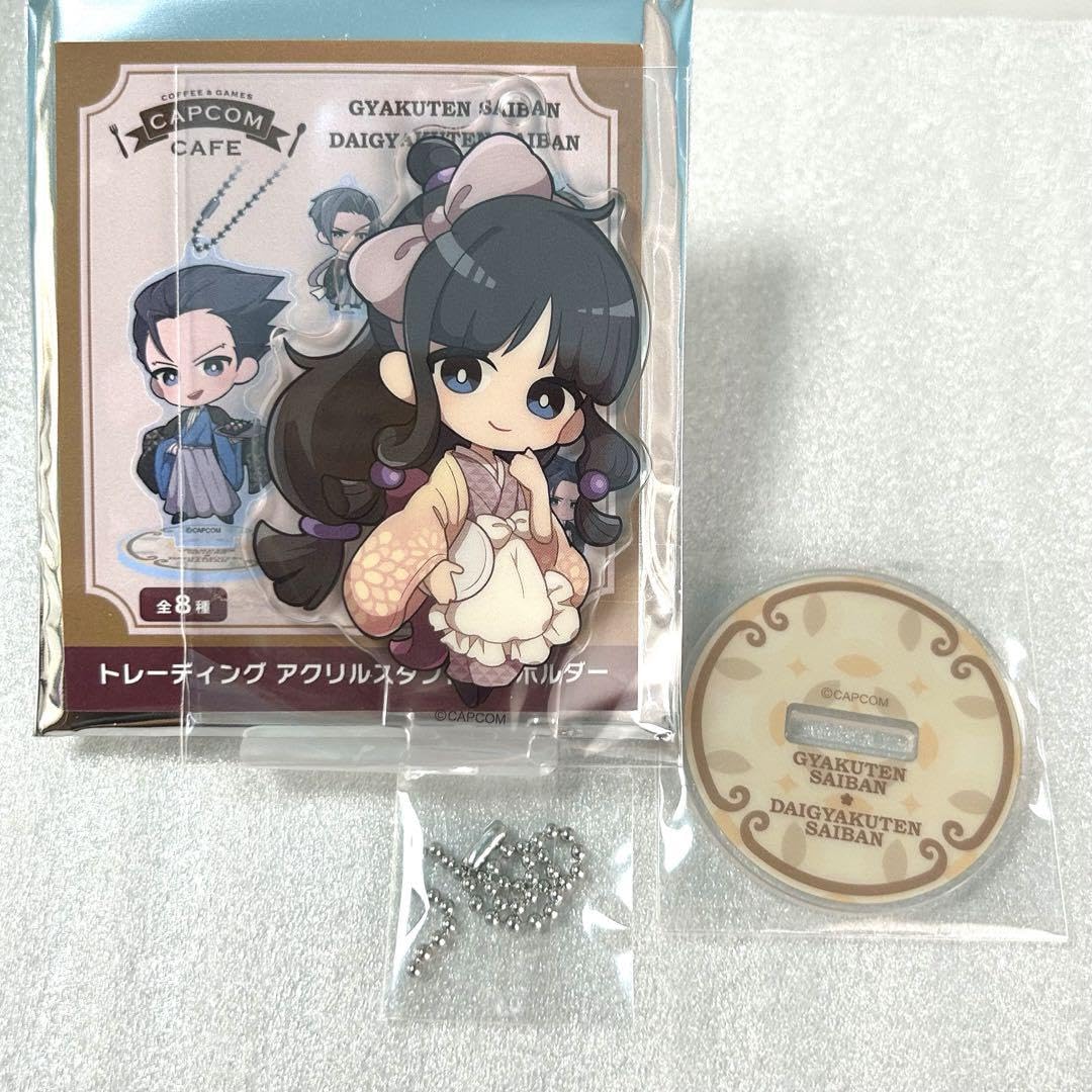 逆転裁判 カプコンカフェ トレーディングアクリルスタンド