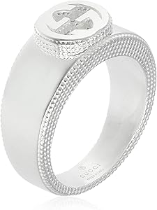 Amazon.co.jp: [グッチ] GUCCI インターロッキングG シルバーリング GU