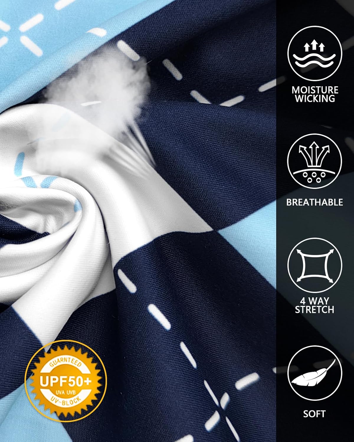 WOWENY Golf Dresses for Women Sleeveless Tennis Dress with Shorts and Pockets Zip Up Athletic Workout Dress - Image 5