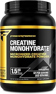 Primaforce Creatine Monohydrate Supplement – 1.5 KG - Micronized Powder