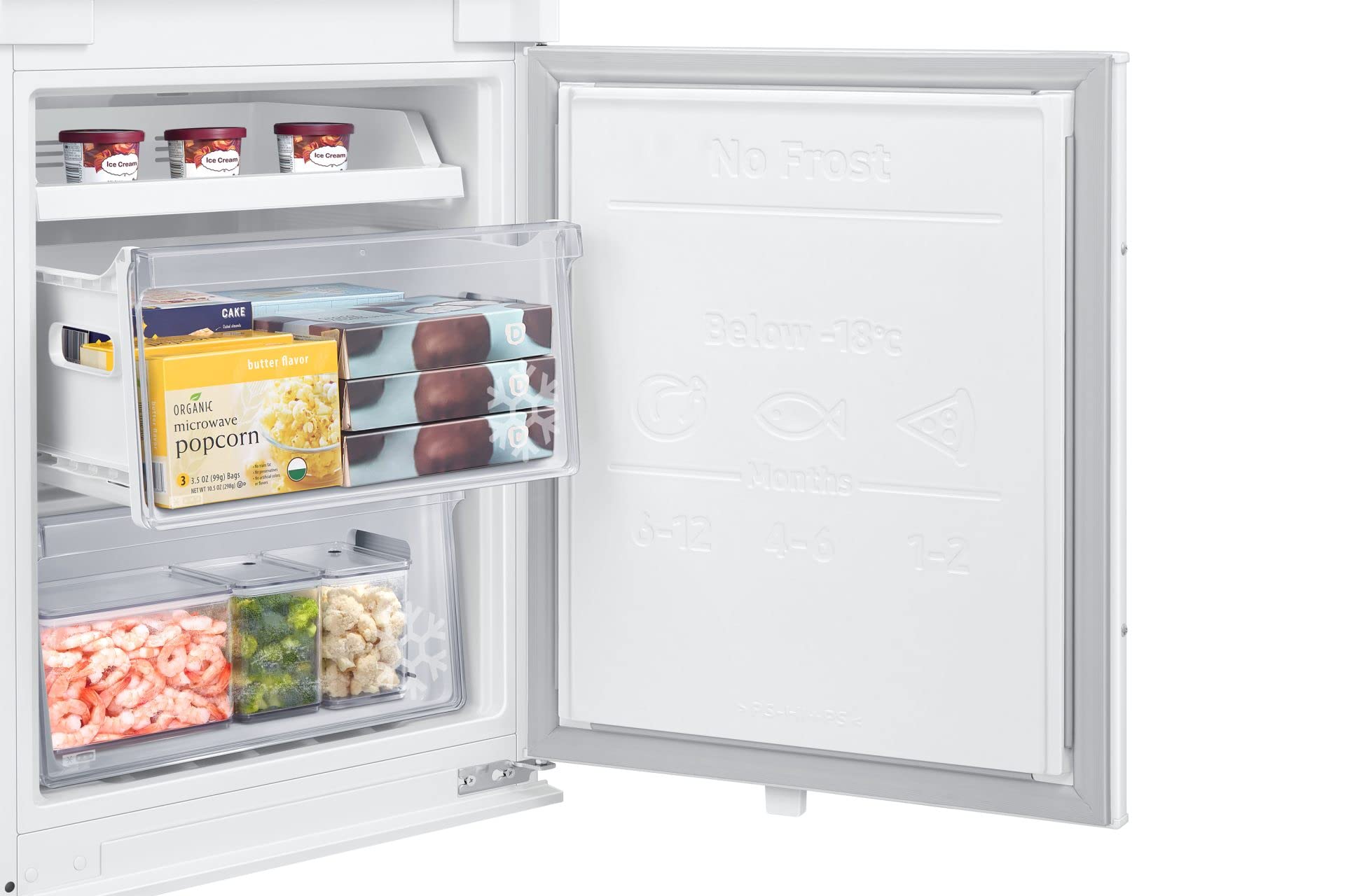 Samsung BRB30600EWW Frigorifero No Frost 297 litri Classe E da incasso bianco