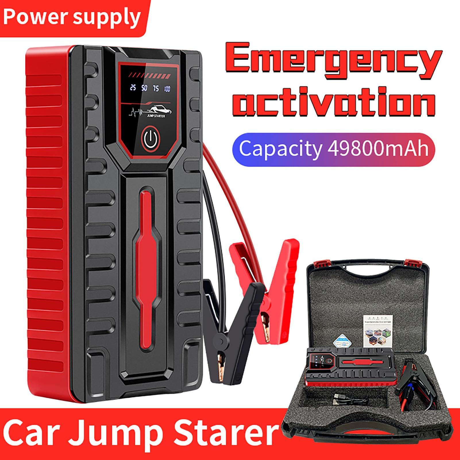 ジャンプスターター 緊急始動 12v 車用 エンジンスターター ケーブ[mij0 Amazon.co.jp: ジャンプスターター 12V車用 エンジンスターター