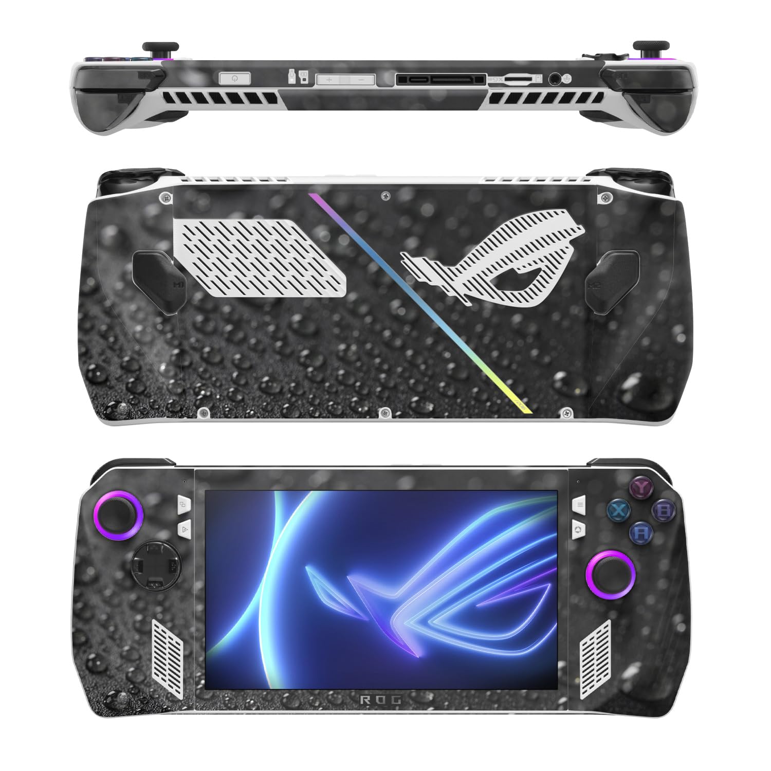 MightySkins Skin Compatible with Asus ROG Ally - Dewdrop | Protective, Durable, and Unique Vinyl Decal wrap Cover | Easy to Apply, Remove, and Change Styles