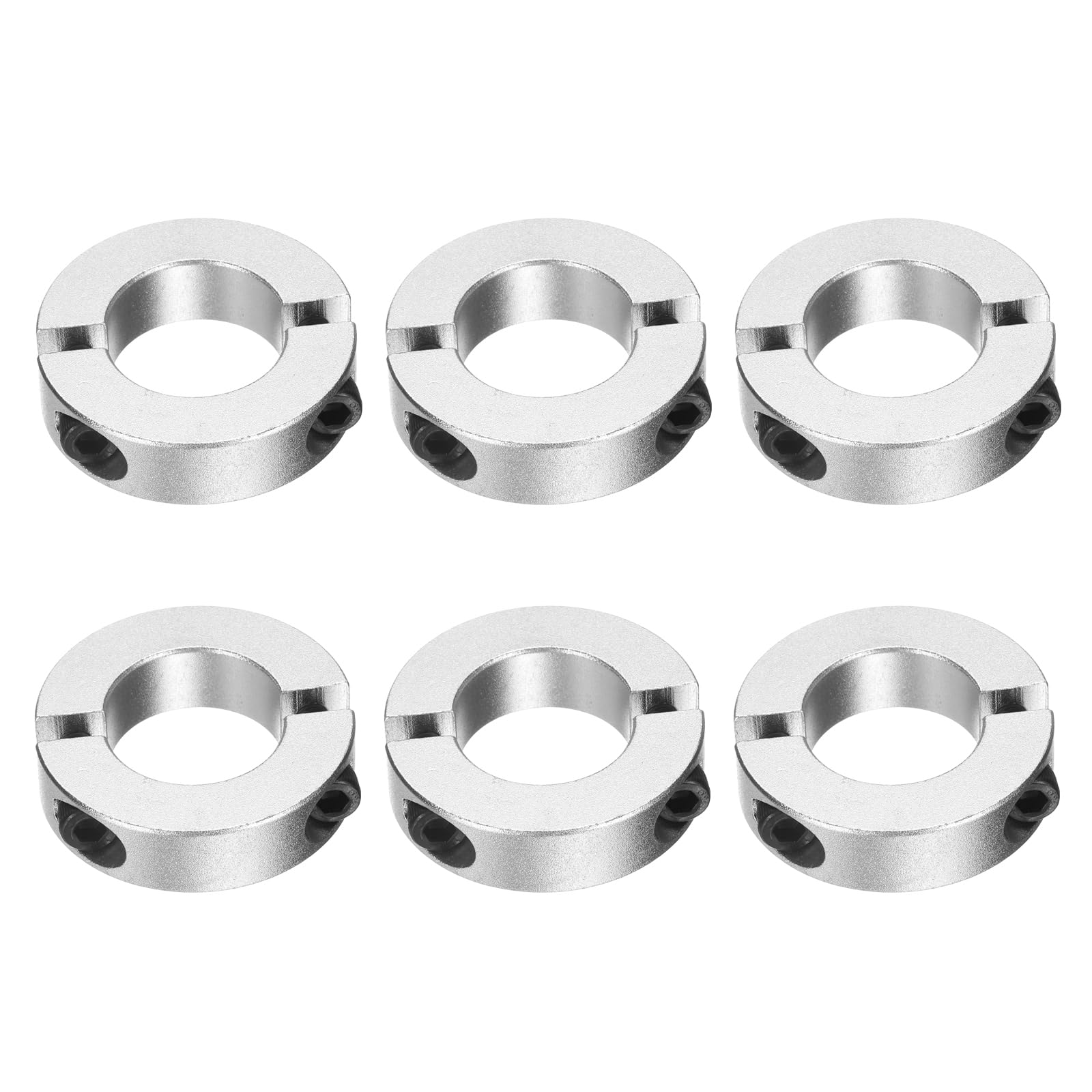 Aluminum Shaft Collars - 8 Pack, Secure Grip -28 Aluminum Shaft Collars - 8 Pack, Secure Grip -28