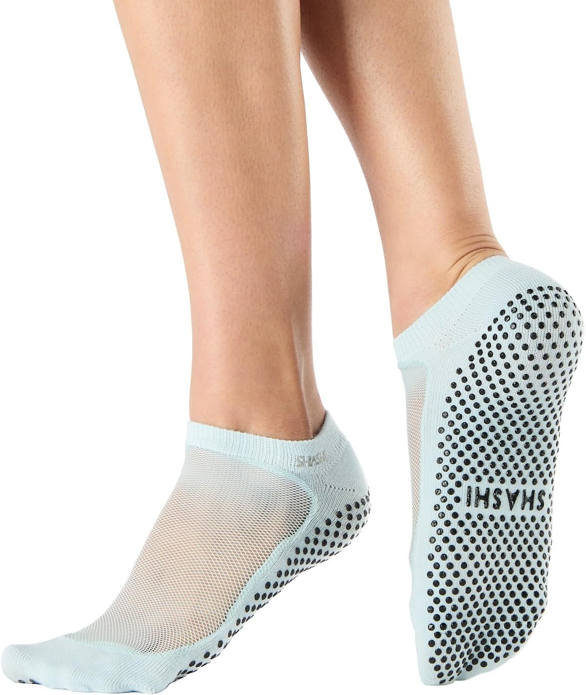SHASHI Mesh Socks for Women – Stylish, Full-Coverage Non Slip Socks for Barre, Yoga and More