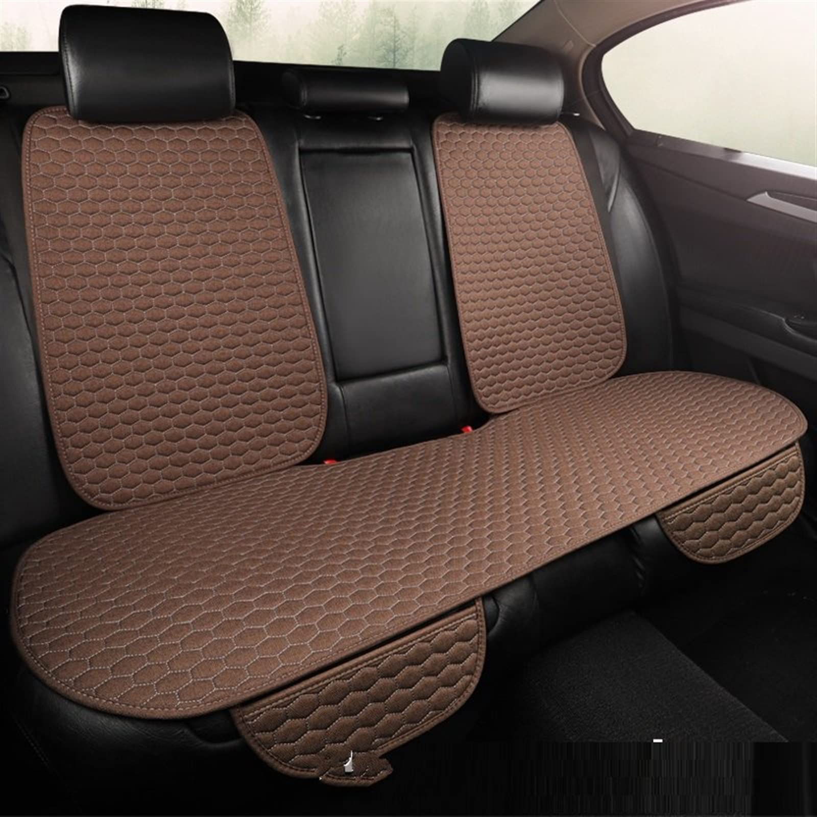 Noheeu 18 Car Seat Cover Protector Backrest Pad Linen Cushion Mat Auto Interior Truck Suv Van For Ford Accessories