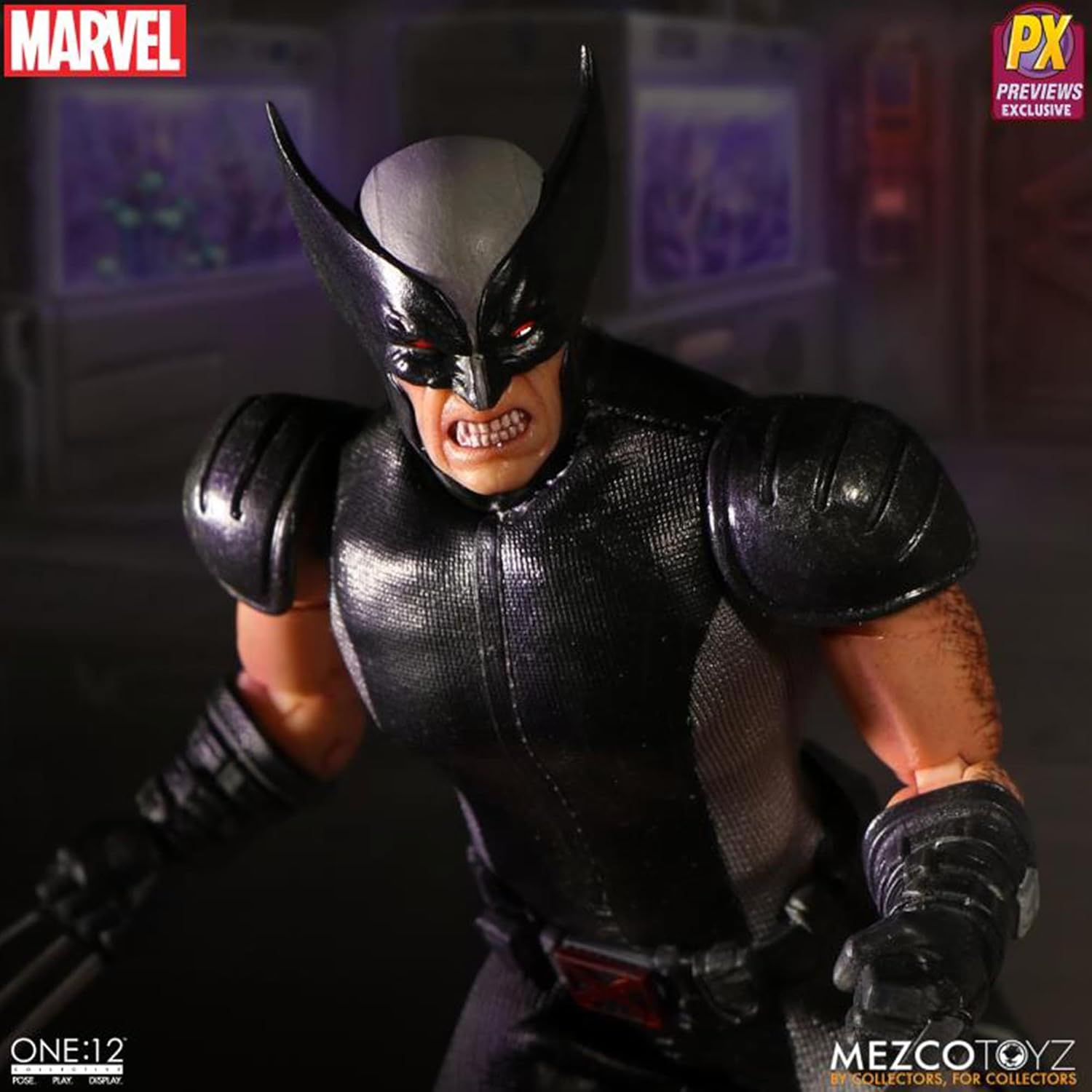 Mezco Toys MAR178670 One: 12 Collective: Marvel X-Force Wolverine Action Figure