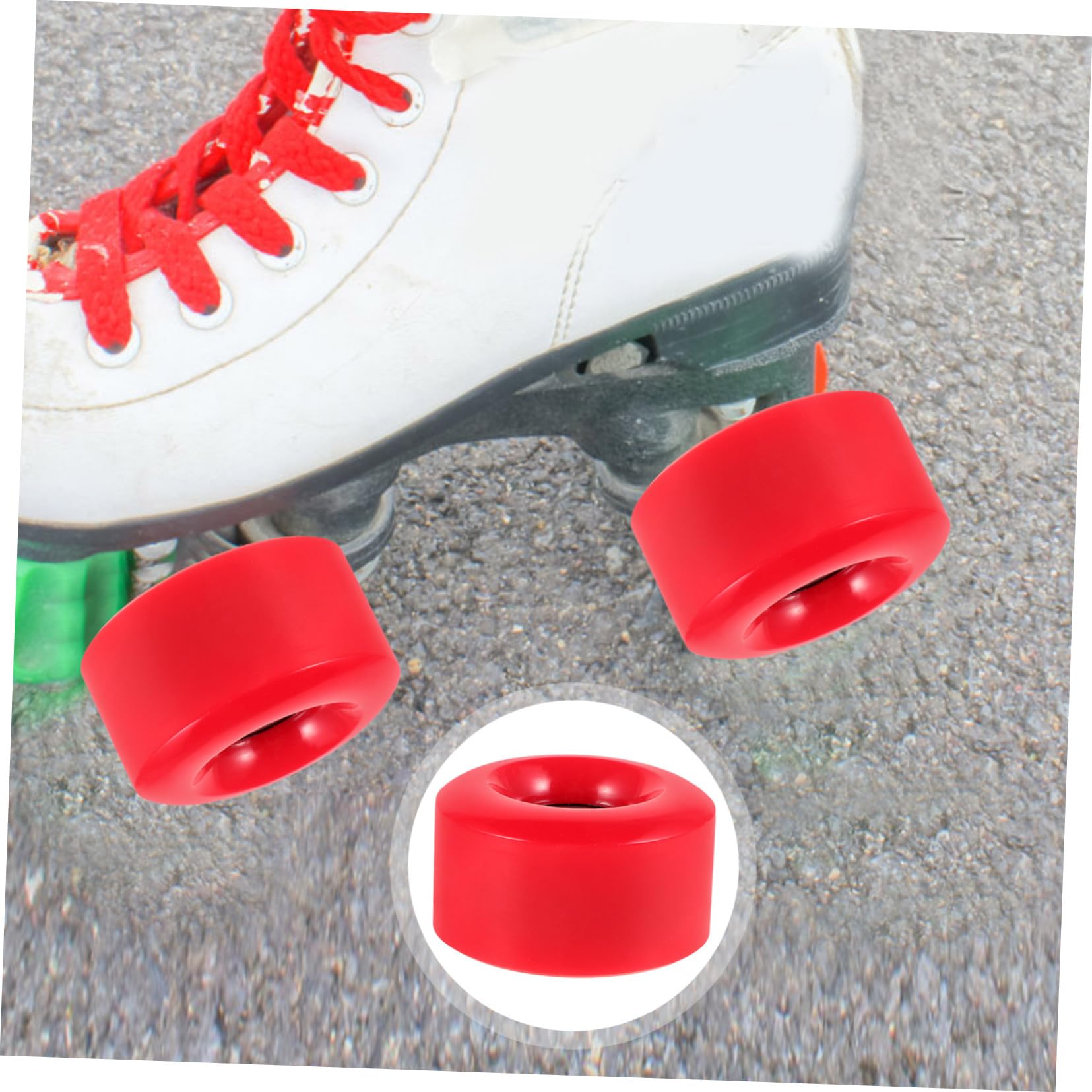 VANZACK Skate Wheels Replacements 4pcs Fashion Skate Wheels Small Size and Lightweight