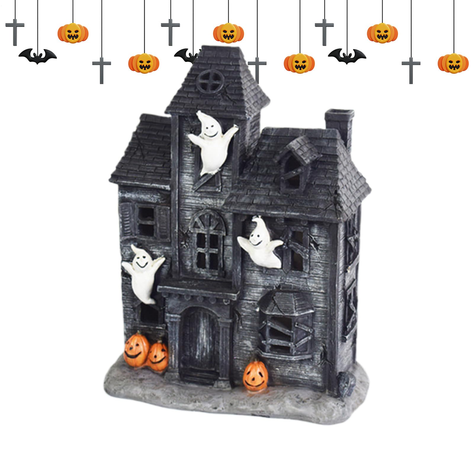 Domki wioski Halloween Dekoracje Halloweenowe, Straszne Ozdoby Na Stół