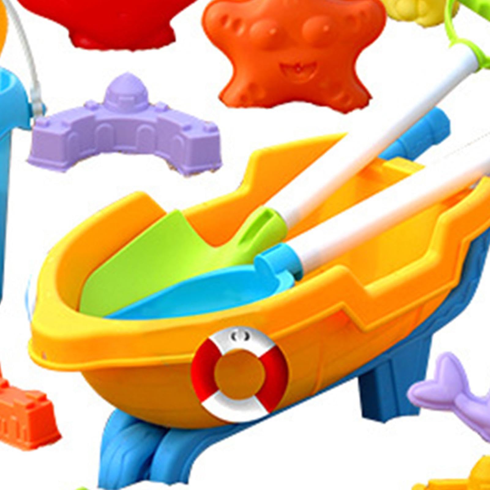 Set da Spiaggia per Bambini | Set da Spiaggia da 30 Pezzi,Estivi per Viaggi e Scatola Sabbia | per Giochi in Acqua, Vacanze al Mare, Estate, Viaggi, attività all'Aperto, Giardino,