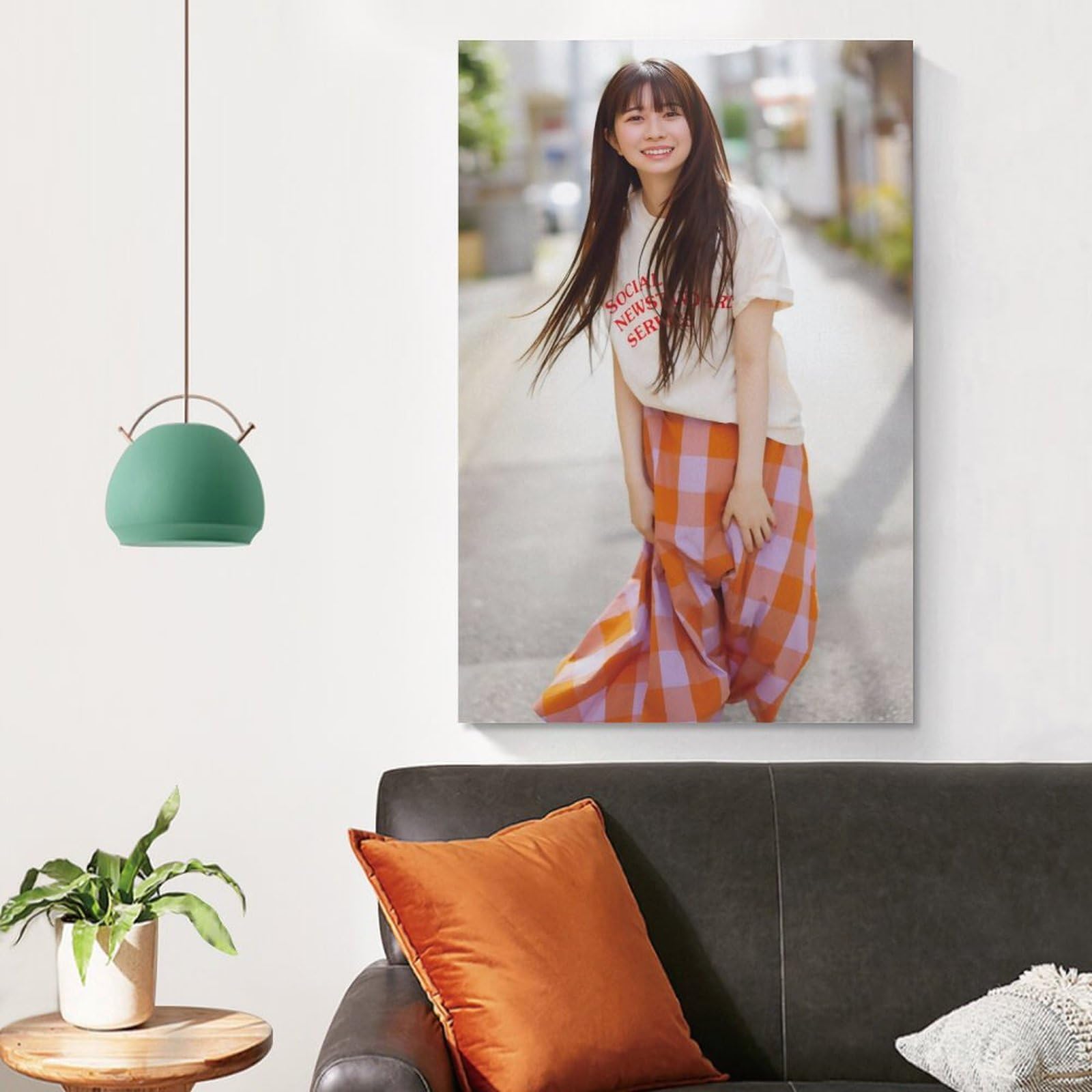 Amazon.co.jp: 桜田ひより水着セクシー写真ポスター壁飾り キャンバス