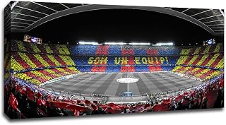 Barcelona - Camp NOU (18x10 Canvas)