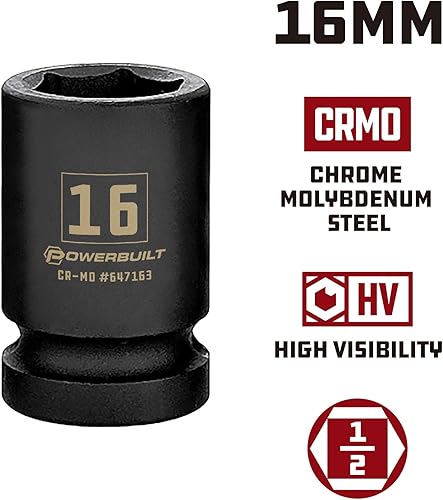 Vista 22 de 647161 1/2" Dr. 0.551 in Socket de impacto