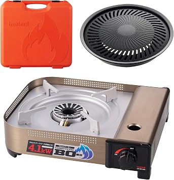Set PurchaseIwatani   Iwatani Iwatani Kasetsufu BO- CB-AH-41N + Yakiniku Plate S CB-A-YPS Set