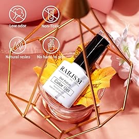 RARJSM Pearlescent Gel Nail Polish Neon Orange Red Shell Glitter Purple Shimmer Mermaid Iridescent Nail Gel Polish Soak Off LED UV Curing Requires Swirl Thread Effect DIY Manicure 7.5ML Summer Nail