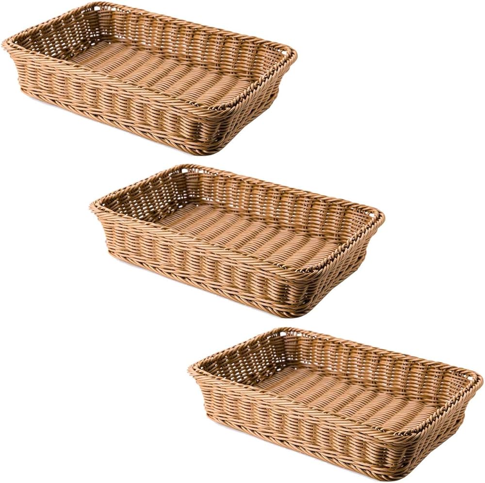 Amazon.co.jp: 収納バスケット 長方形 パンかご 洗えるバスケット 野菜