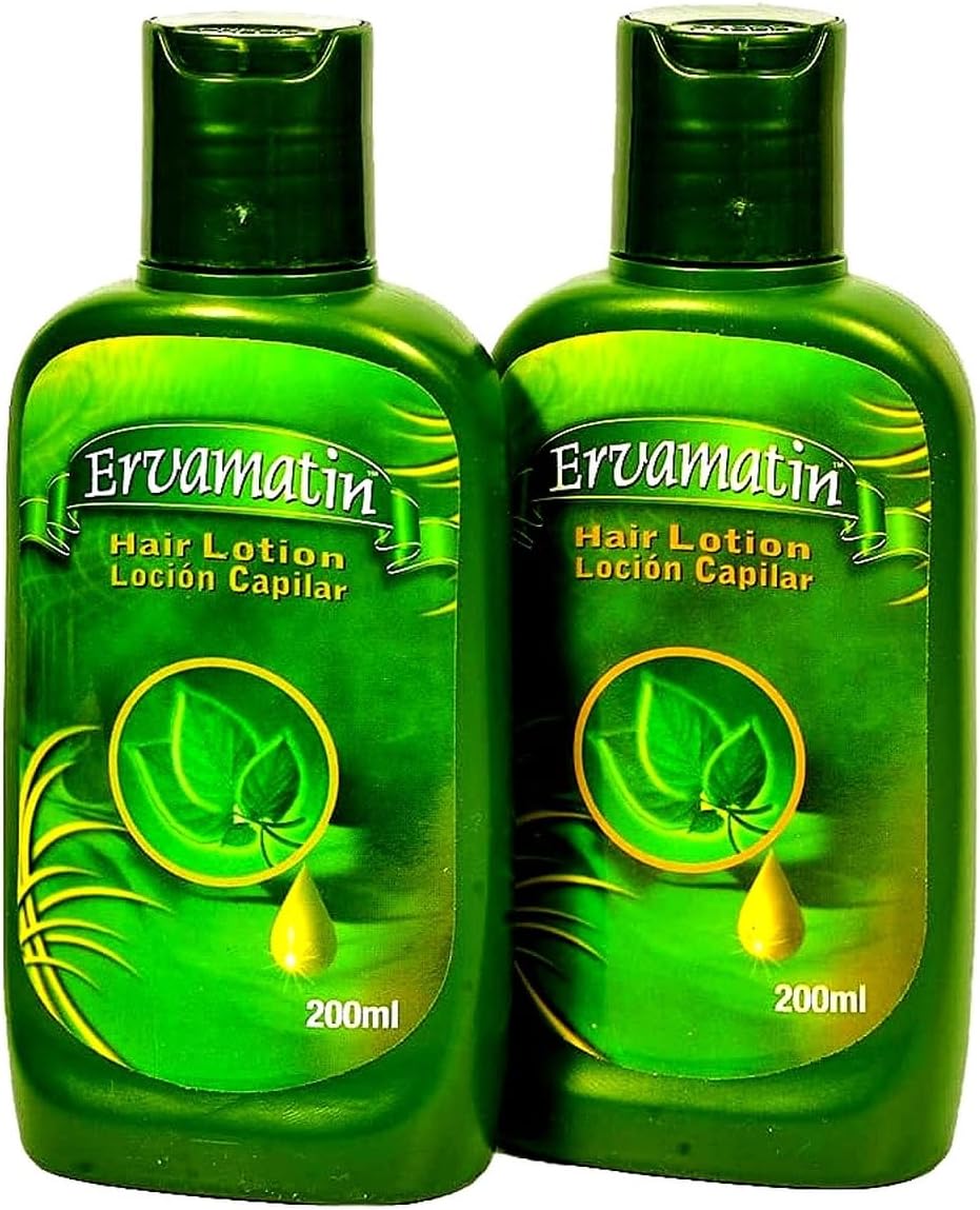 2 X Ervamatin Hair Lotion 200ml
