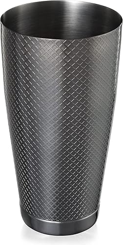 Miniatura 2 de Barfly Agitador de celosía de diamante de 28 onzas, negro