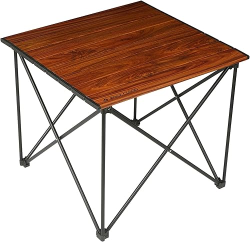 Miniatura 12 de ROCK CLOUD Mesa de camping portátil mejorada Mesa de campamento de aluminio ultraligera Mesa de playa plegable con bolsa de almacenamiento