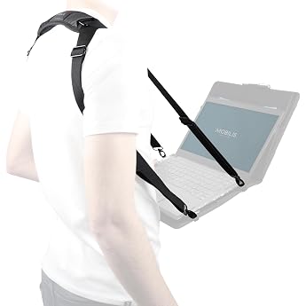 MOBILIS Tragegurt f r Laptop & Tablet mit 4 Befestigungspunkten