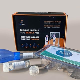 Biological Age Epigenetic DNA Test Kit | Find Out How Old You Really are Based On Your Lifestyle & Health