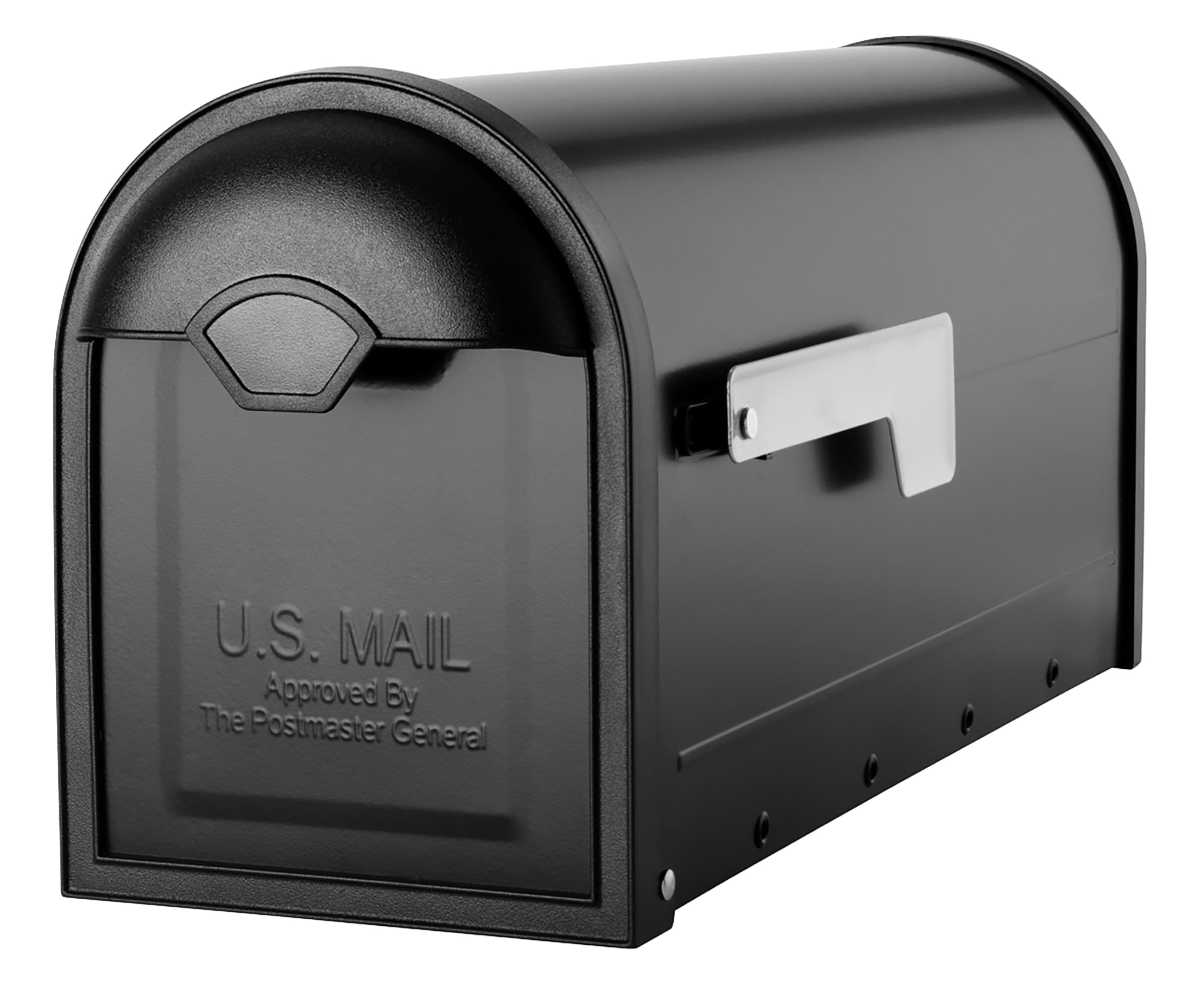 ARCHITECTURAL MAILBOXES 8830B-10 Winston Post Mount, Black, M