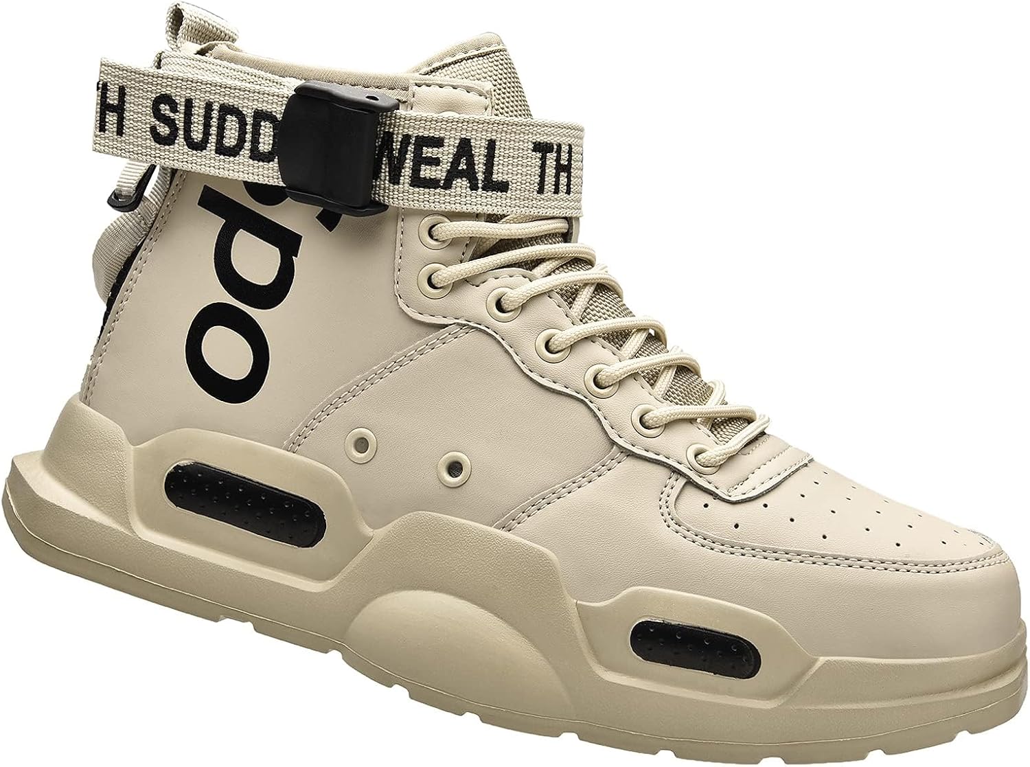 Ahico Mens Fashion Sneakers High Top Walking Shoes Sport Athletic Casual Shoe Vogue Stylish Men - Image 3