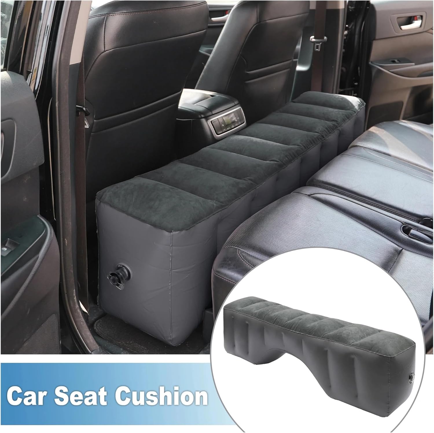 Car Air Bed Universal Car Travel Inflatable Mattress Back Fit for Seat Sleeping Gap Pad Air Cushion Portable Camping Rear Part for Bed Universal
