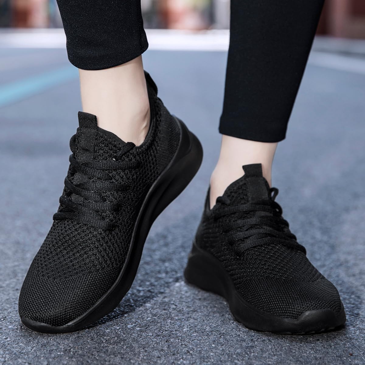 Running Shoes for Men Casual Walking Tennis Work Sneakers Lightweight Breathable Fashion Comfortable Workout Gym Athletic Trainer