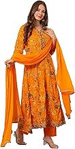 MANHAREE | Women's Rayon Kurta with Pant & Dupatta Set
