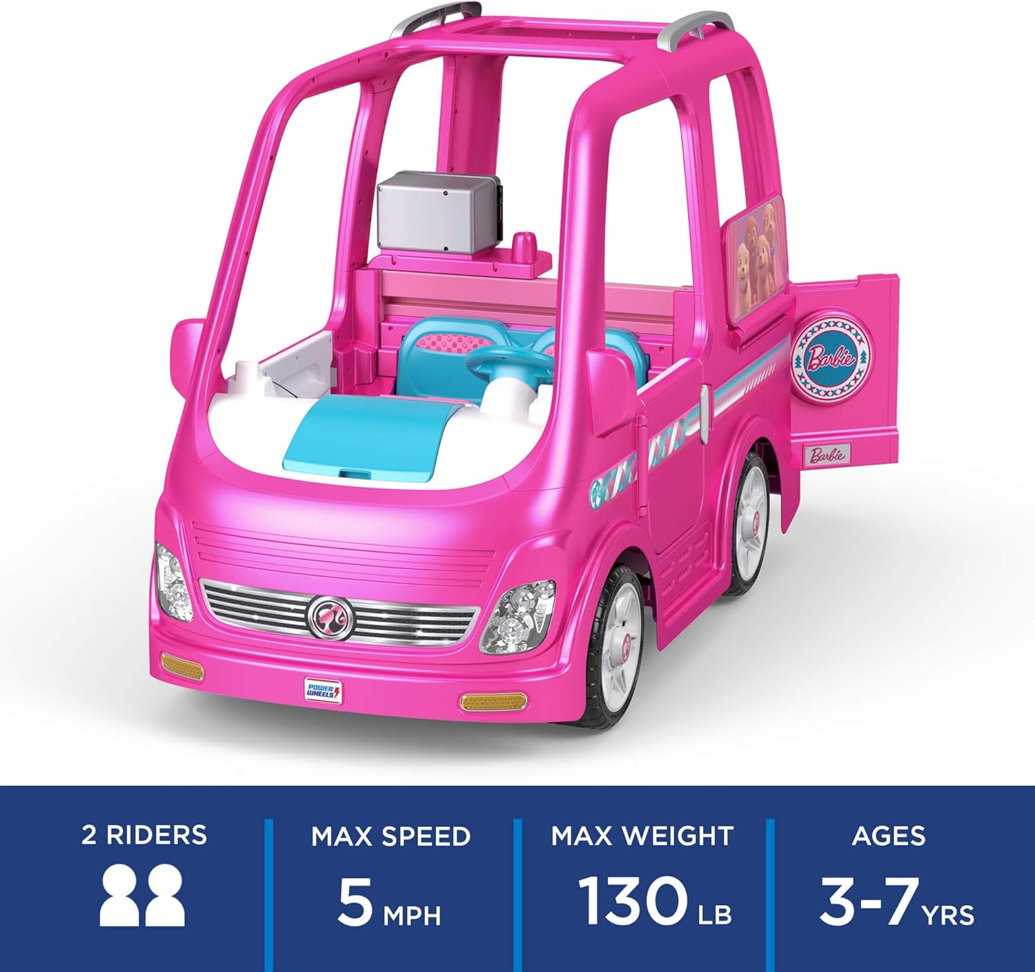 Battery Powered Barbie Camper Van Cheapest Price Power Wheels