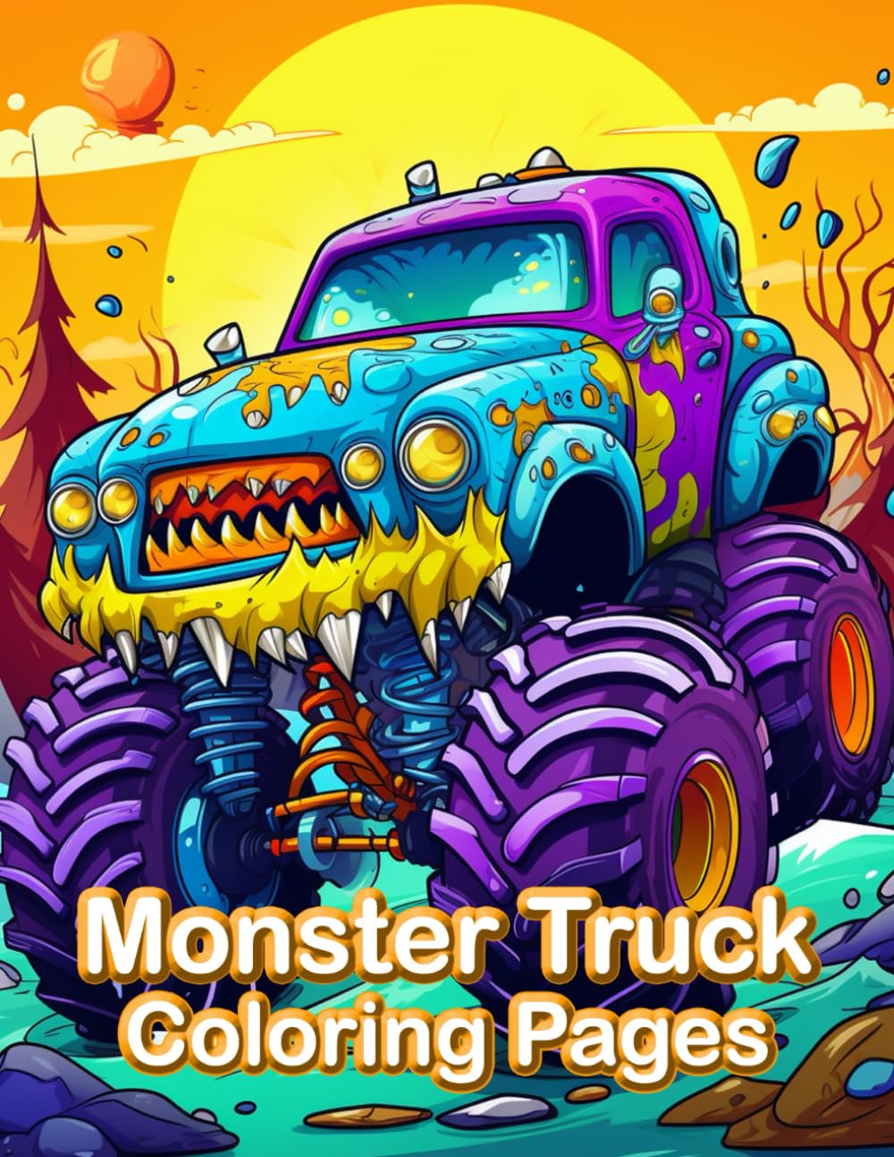 Monster Truck Coloring Pages