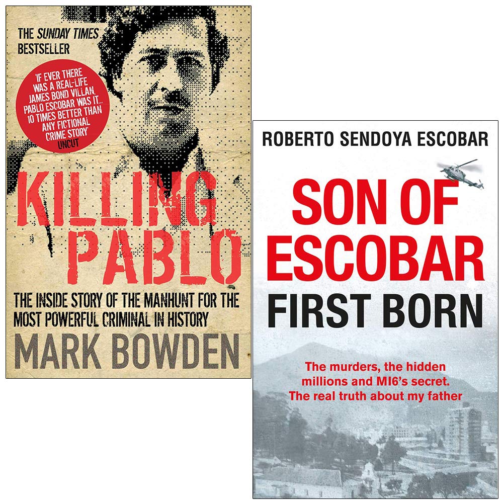 Atlantic Books/Ad Lib Publishers Ltd Killing Pablo By Mark Bowden & Son of Escobar First Born By Roberto Sendoya Escobar 2 Books Collection Set