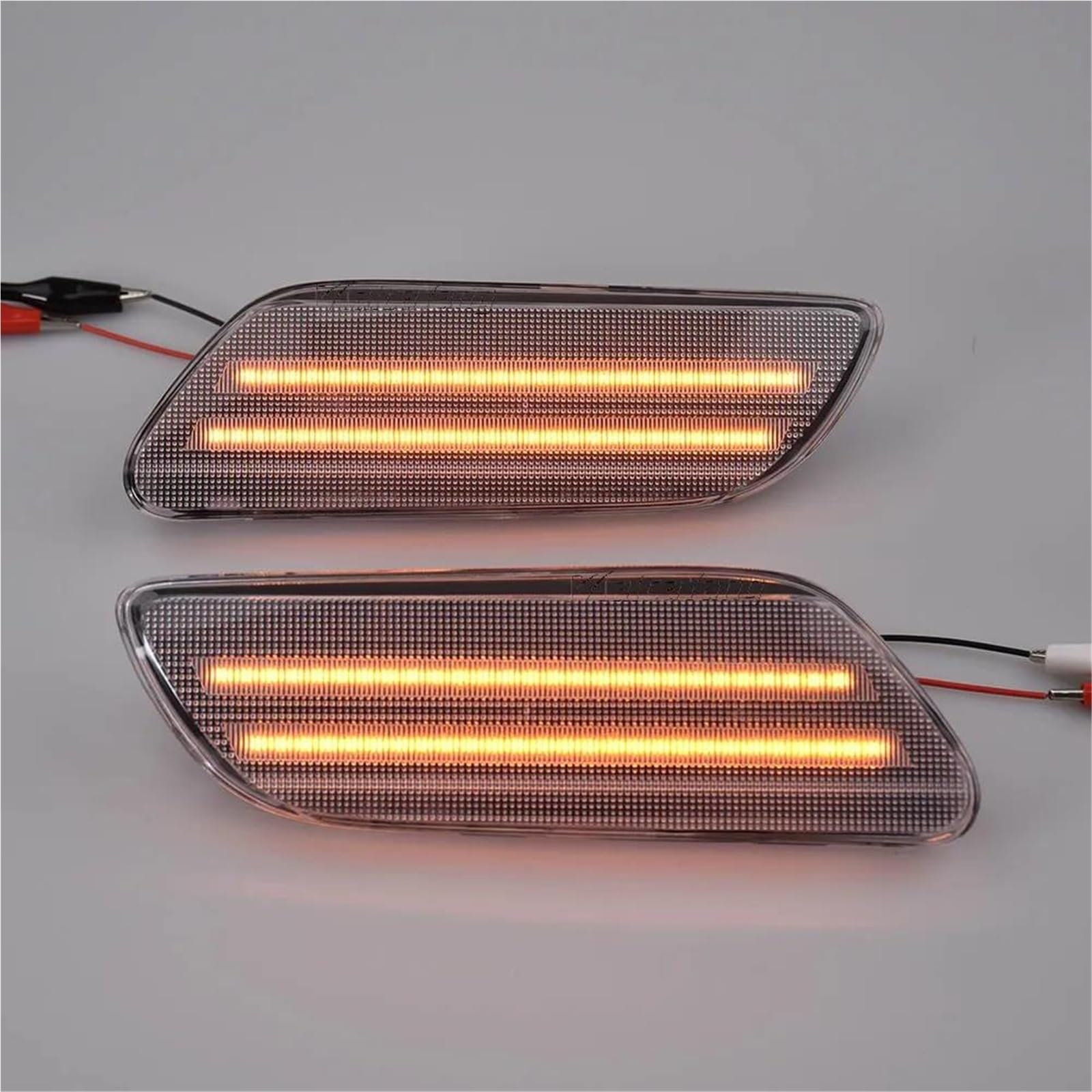 Genérico Intermitentes coche Para Mini Para Cooper F56 F55 F57 | Luz de posición lateral LED secuencial dinámica, Canbus sin errores, Plug & Play, reemplazo directo(Dynamic Crystal B)